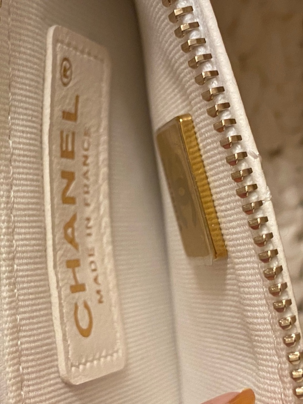 CHANEL Raffia Effect Tweed mini flap bag - Picture 6 of 8